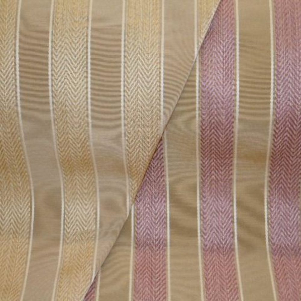 Outdoor Bohemian Herringbone Stripe Lilac Fabric